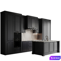 Kitchen 53 3D Model Vray, Corona