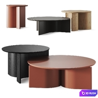 Novamobili Balance Coffee Tables 3D Model Vray, Corona
