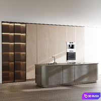 Kitchen Appliance Bosch Kitchen 125 3D Model Vray, Corona
