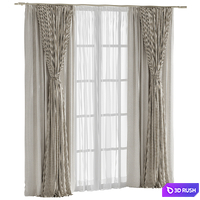 Curtain #167 3D Model Vray, Corona