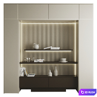Furniture composition 09LO 3D Model Corona