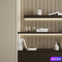 Furniture composition 09LO 3D Model Corona