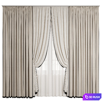 Curtain 91/ Curtains 3D Model Corona