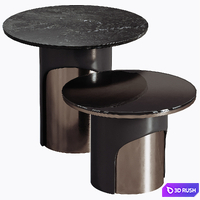 HARPER Table By Longhi 3D Model Vray, Corona