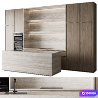 Kitchen 46 3D Model Corona