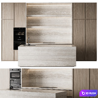 Kitchen 46 3D Model Corona
