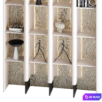 Alpi shelving 3D Model Corona