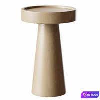 Jamie's coffee table 3D Model Vray, Corona