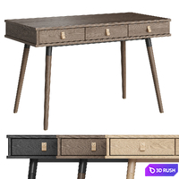 Castil desk 3D Model Vray, Corona