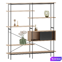 Angus Shelf 3D Model Corona