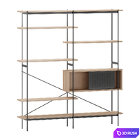Angus Shelf 3D Model Corona
