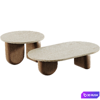 Philip Long Center Table 3D Model Vray, Corona