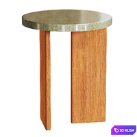 Low table and side table 3D Model Corona