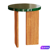 Low table and side table 3D Model Corona