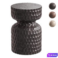 Rael side table La Redoute 3D Model Vray, Corona