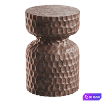 Rael side table La Redoute 3D Model Vray, Corona