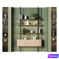 Rack 3D Model Vray, Corona