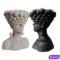 Sculpture 03 3D Model Vray, Corona