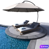 Infinity Pool 2 3D Model Corona