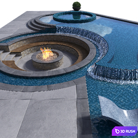 Infinity Pool 2 3D Model Corona