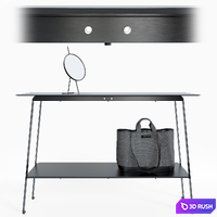Hiba steel console LA REDOUTE INTERIEURS 3D Model Vray