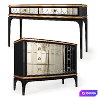 Chest and console Milano. Dresser, console by Medusa Home 3D Model Vray, Corona