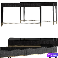 Gallotti &amp; Radice Tama Console Table 3D Model Vray, Corona