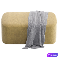 Poof BILAS by Cazarina Interiors/Пуф БИЛАС 3D Model Corona