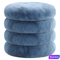 Pouf BLIT by Cazarina Interiors/Пуф БЛИТ 3D Model Corona