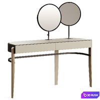 Shake Design Chloe Dressing Table 3D Model Vray, Corona