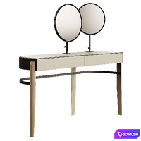 Shake Design Chloe Dressing Table 3D Model Vray, Corona