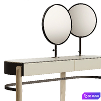 Shake Design Chloe Dressing Table 3D Model Vray, Corona