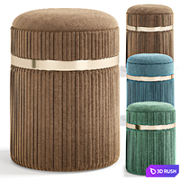 Pouffe Miranda by Inmyroom 3D Model Corona