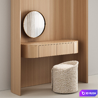 Dressing table 02 3D Model Corona
