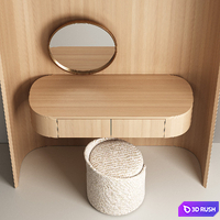 Dressing table 02 3D Model Corona