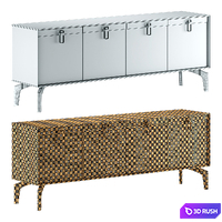 Dogtas arora console 2097x486x786mm 3D Model Corona