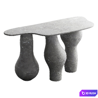 491 console table Altar Console 54 by Agnes Studio 3D Model Vray, Corona