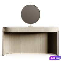 EDGE RAPHAEL Collection Vanity Desk LuxLuciaCasa 3D Model Vray, Corona