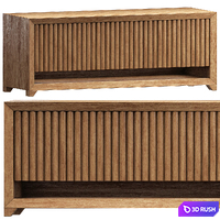 BURNSIDE chest of drawers 3D Model Corona