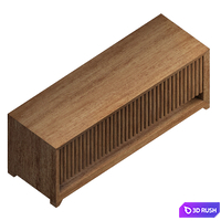 BURNSIDE chest of drawers 3D Model Corona