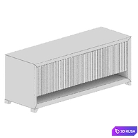 BURNSIDE chest of drawers 3D Model Corona