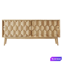 Wooden Sideboard Wewood Scarpa Sideboard 3D Model Corona