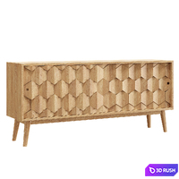Wooden Sideboard Wewood Scarpa Sideboard 3D Model Corona