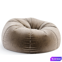Bean Bag Chair By Westelm 3D Model Vray, Corona