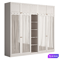 Wardrobe 012 KM 3D Model Corona