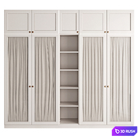 Wardrobe 012 KM 3D Model Corona