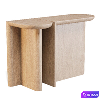 WeWood: Re-Form - Console Tables 3D Model Corona