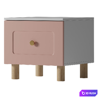 Nightstand 3D Model Corona