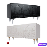 TV stand Rooso 3D Model Corona