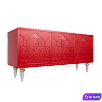 TV stand Rooso 3D Model Corona